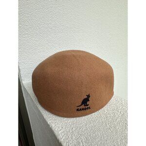 Capello x Kangol Kids Brown 100% Wool Irish Hat Size Small